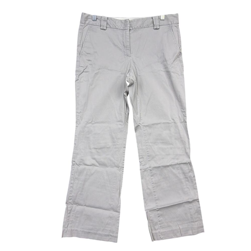 Ann Taylor LOFT Womens Pants Lilac Purple Petite Julie Fit Mid Rise Chino 8P